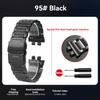 B5000 Small Silver Nugget metal watchband case For Casio 3459 G-SHOCK GMW-B5000 modified Stainless steel Watch Strap accessories