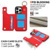 Ring Zip Wallet Card Leather Phone Case For iPhone 16 Pro Max 15 14 Plus 13 12 Mini 11 XS XR X SE  8 7 Flip Stand Cover Etui