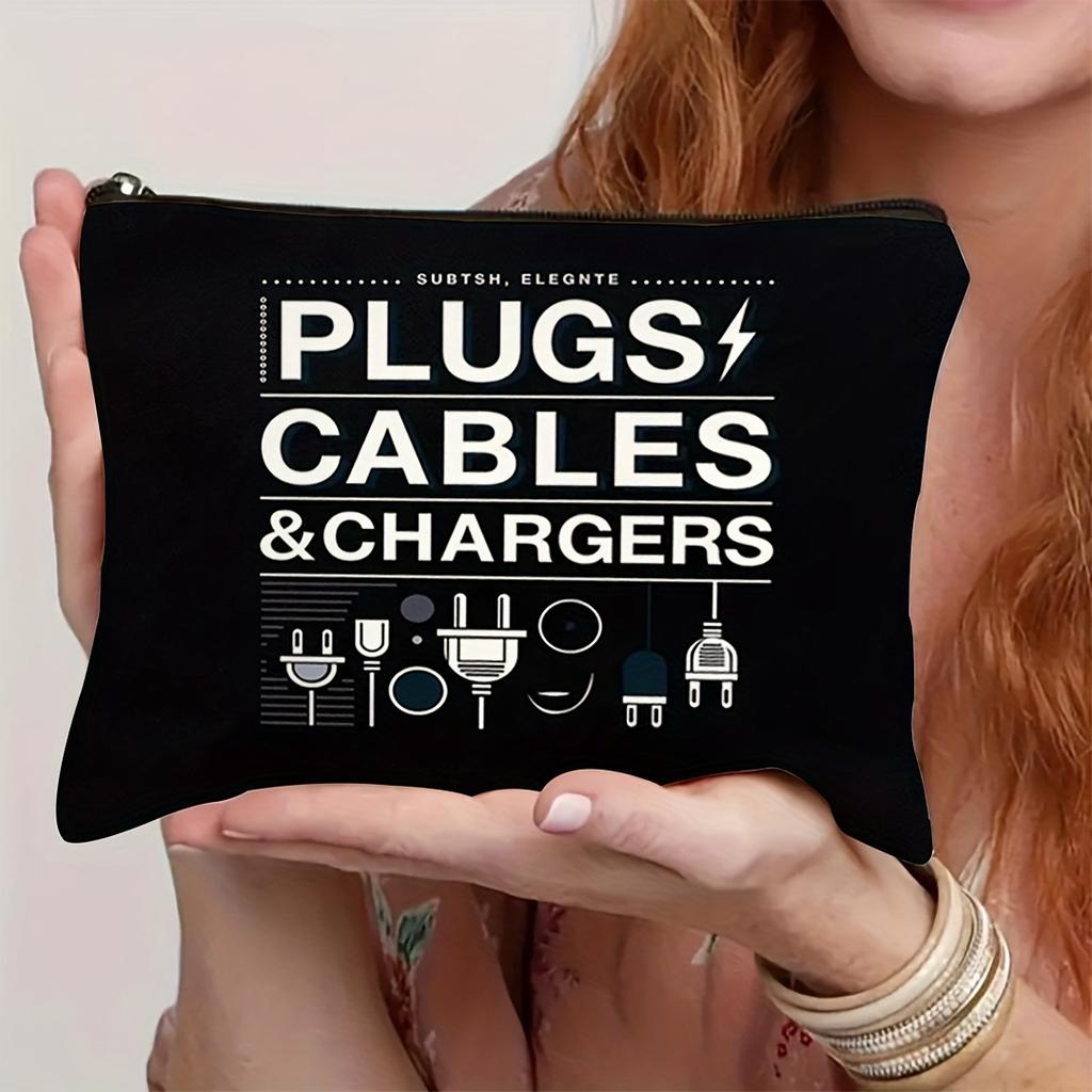 Travel Cosmetics, Charging Bag, Reusable, Suitable for Women, Gift for Sisters, Gift for Daughter, Portable, Light Cosmetic Bag