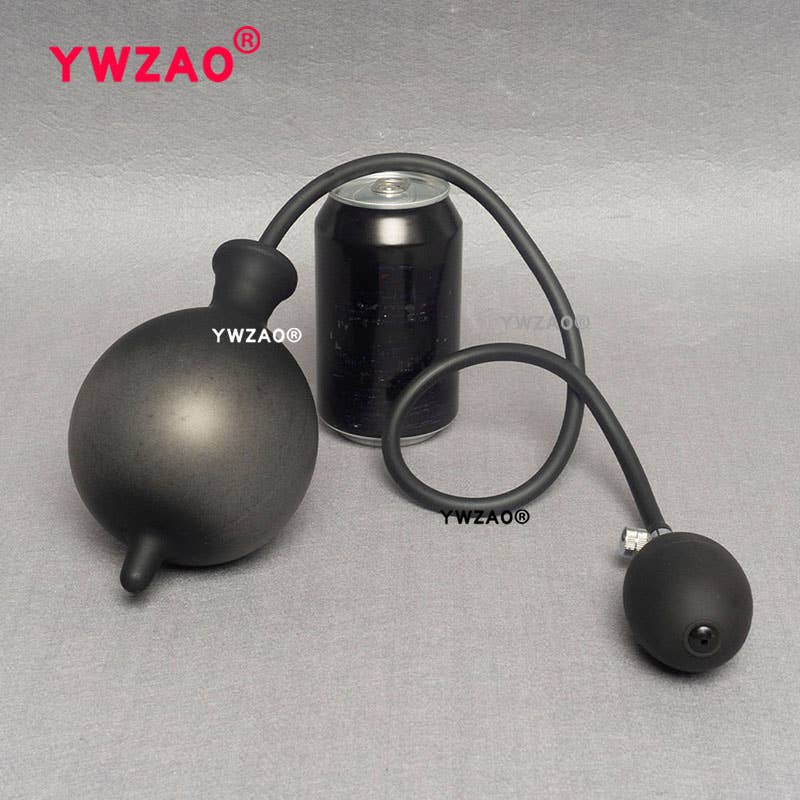 YWZAO Inflatable Anal Plug Silicone Integrated G35-2