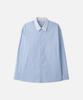 DRAW FIT Cleric Stripe Shirt [Sky Blue]