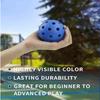 High Quality 6Pcs Courts 40 Holes Pickle Balls Pickleball Training With High-Bounce Pickleballs Colorful Pickleball