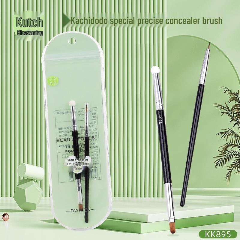 

Dual-Ended Concealer Brush T22: Teacher Mao s Dark Circle & Blemish Coverage, Eyeshadow KK895