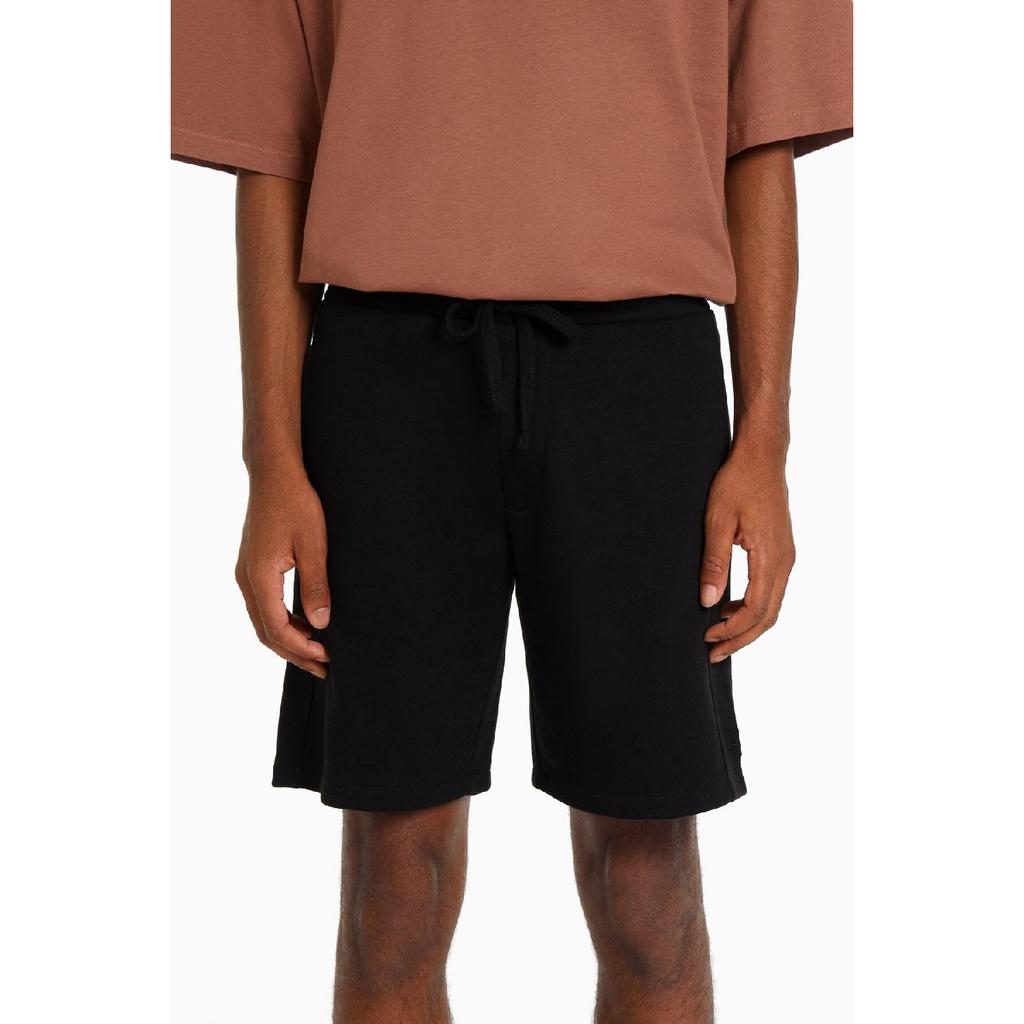Basic Cotton Bermuda Shorts