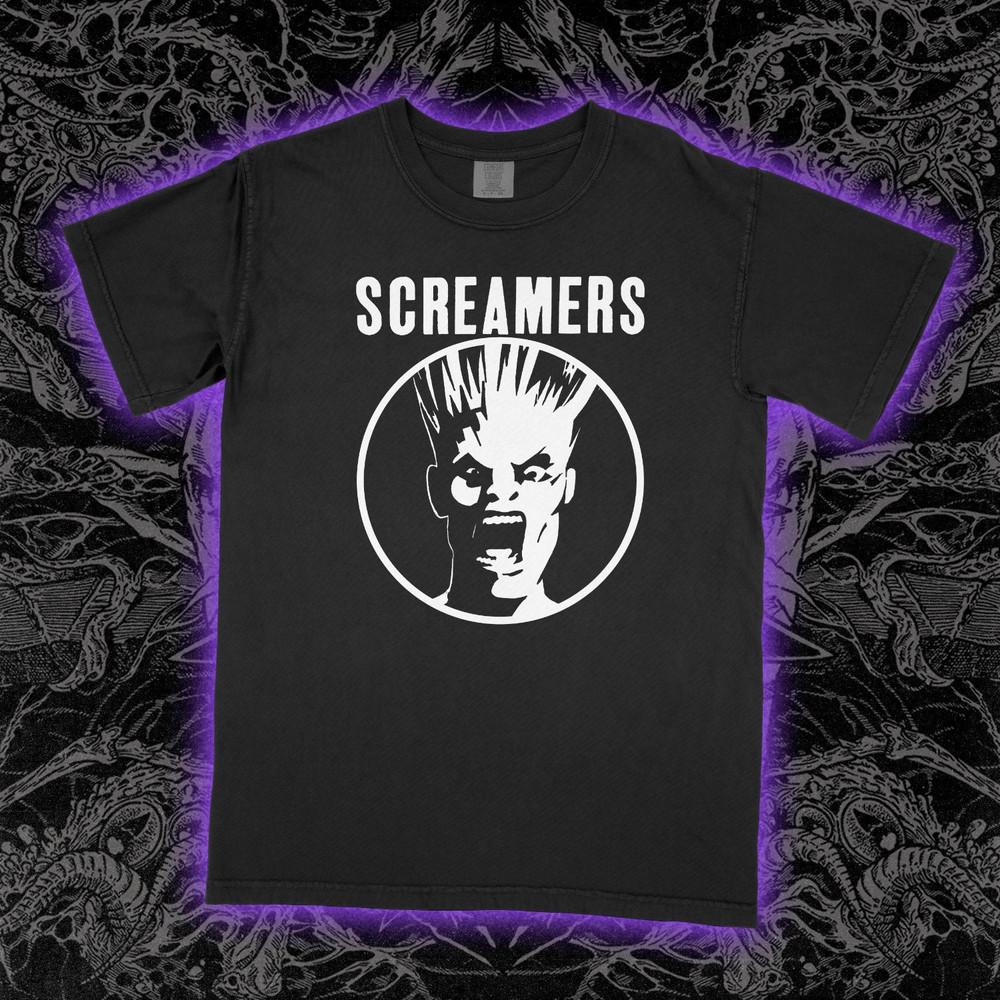 Screamers Tee MUSIC PUNK HARDCORE ROCK UNISEX SHIRT
