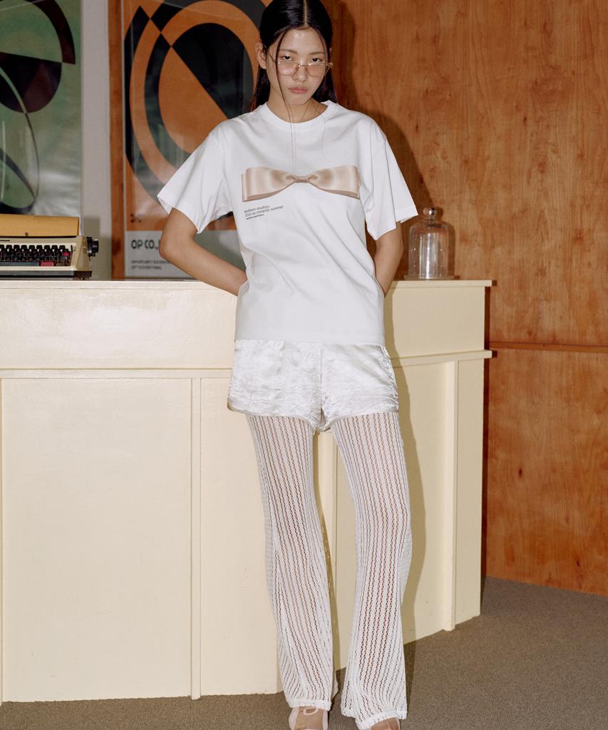 Editeom Piercing Pants - Ivory