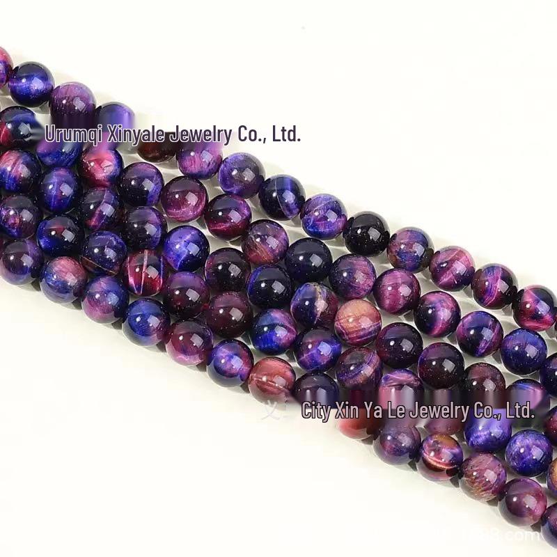 Colored Tiger Eye Beads: Yellow Tiger Eye Loose Beads for DIY Jewelry Accessories