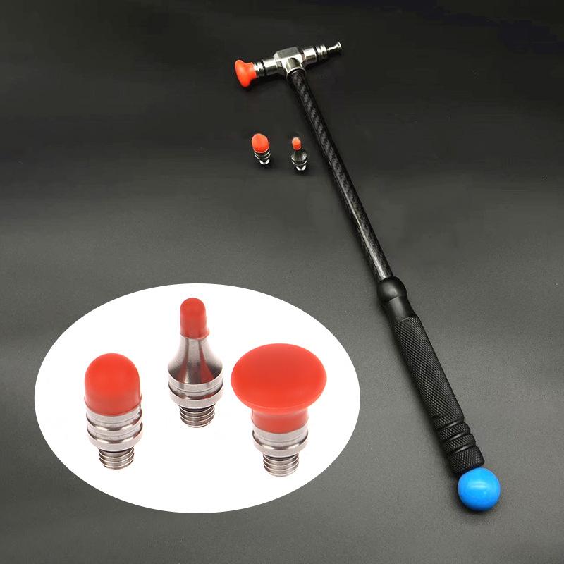 Replaceable Head Car Dent Repair Hammer Percussion Leveling Tool for Traceless Auto Body Dent Removal