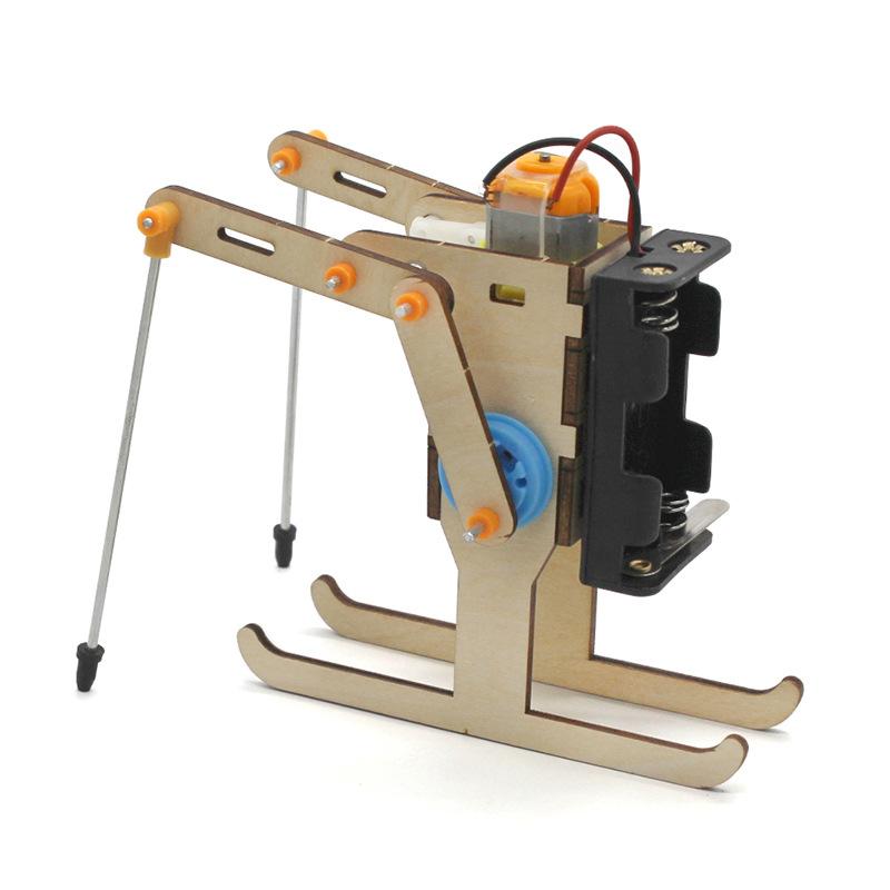 Ski Robot DIY Handmade Material Bag Technology Small Production Science Experiment Toy Science Teaching Aids