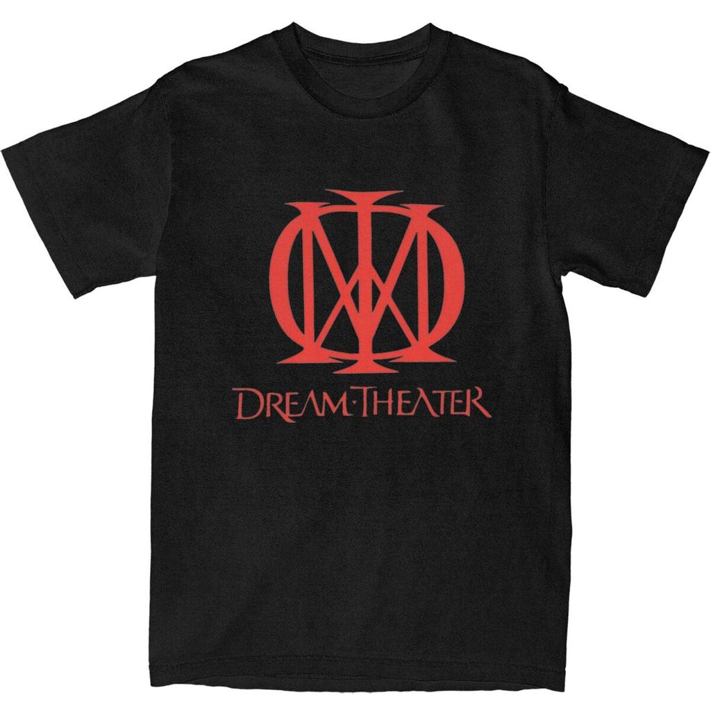 Camiseta Dream Theater Memory Algodón Puro Camisetas Banda de Música de América Hip Hop Camiseta para Hombres Verano Holgada Manga Corta Ropa