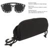 Sunglasses Carrying Case Shockproof Nylon Eyeglass Pouch Portable Multifunctional Glasses Bag for Outdoors