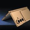 Samsung Galaxy Z Fold 8 Ultra Case, Card Holder, with Glass for External Screen, Gold