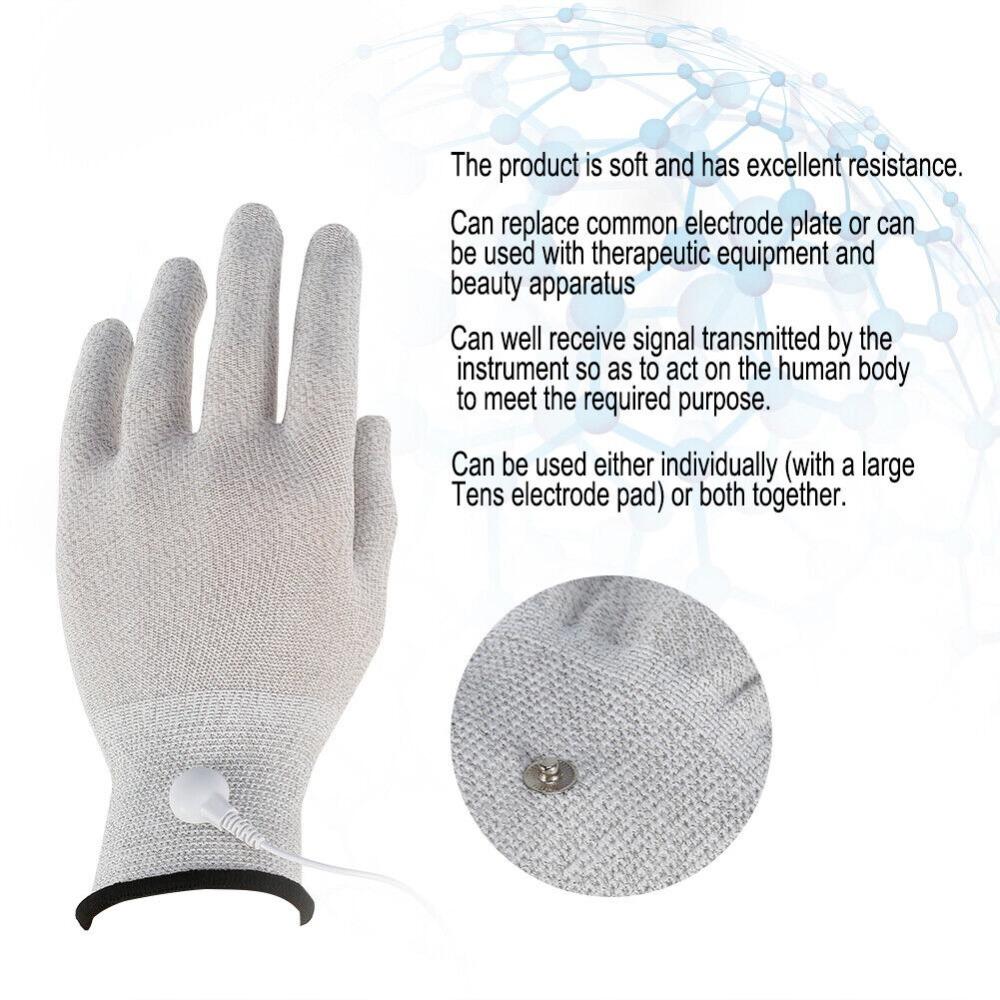 Promote Blood Circulation Electrode Gloves EMS Electrode Treatment Electrode Therapy  Health