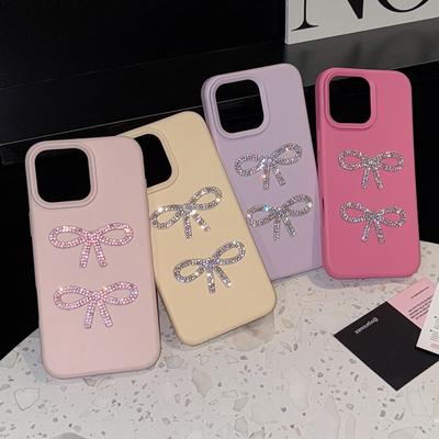 Dreidimensionaler Flash-Diamant-Schleifen-Handyhülle 17 für Apple 16 Leichter Luxus für iPhone 14 Promax für 13 High-End-Gefühl 11