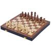Jeu de Societe - ENGELHART - Jeu d'échecs en bois massif - Valise refermable - 38 x 19 x 5.2 cm