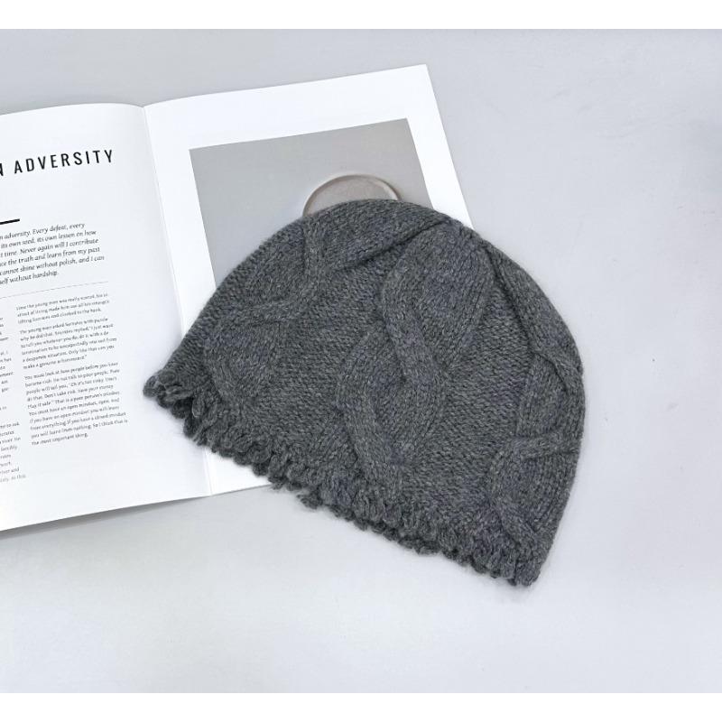 25 Early Autumn New Knitted Hats for Men and Women, Winter Warm Ear Protection Wool Hats, Soft and Cold-proof Hats