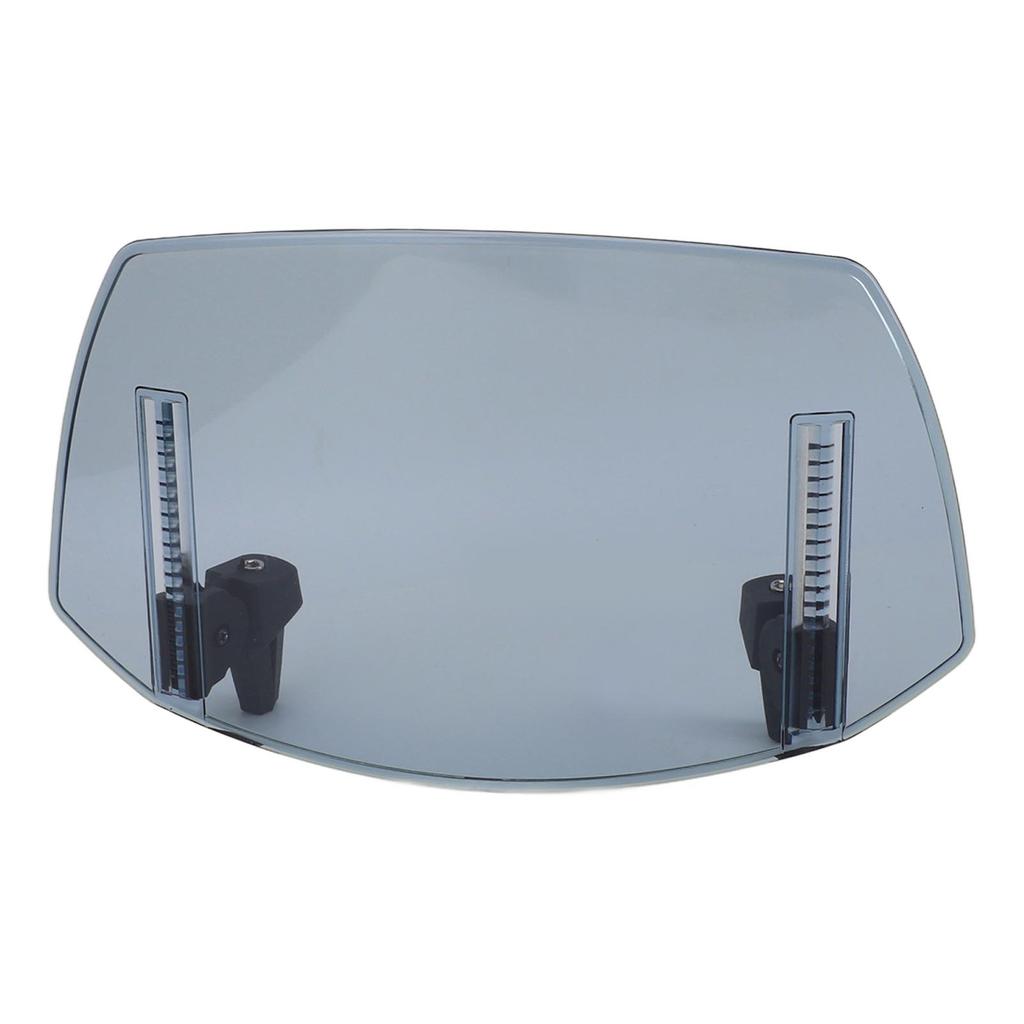 Motorcycle Adjustable Windscreen Universal Fit Wind Deflector for MT07 MT09 MT10 R1 R3 FZ6 TMAX530 TMAX 500 Transparent