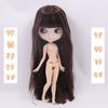 Bambola Blyth ICY DBS Corpo Articolato 1/6 30CM Giocattoli BJD Viso Naturale Lucido con Mani Extra AB Bambole Moda DIY regalo ragazza