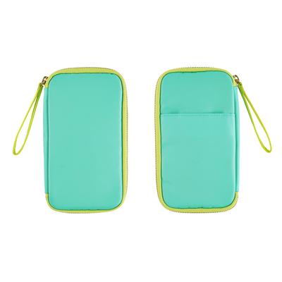 Hobonichi Small Drawer Lime Pouch/Aqua