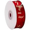 Wedding Dowry Quilt Binding Red Satin Double Happiness Ribbon