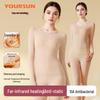 Yiershuang Women's Hyaluronic Acid Ultra-Thin Thermal Base Layer Top