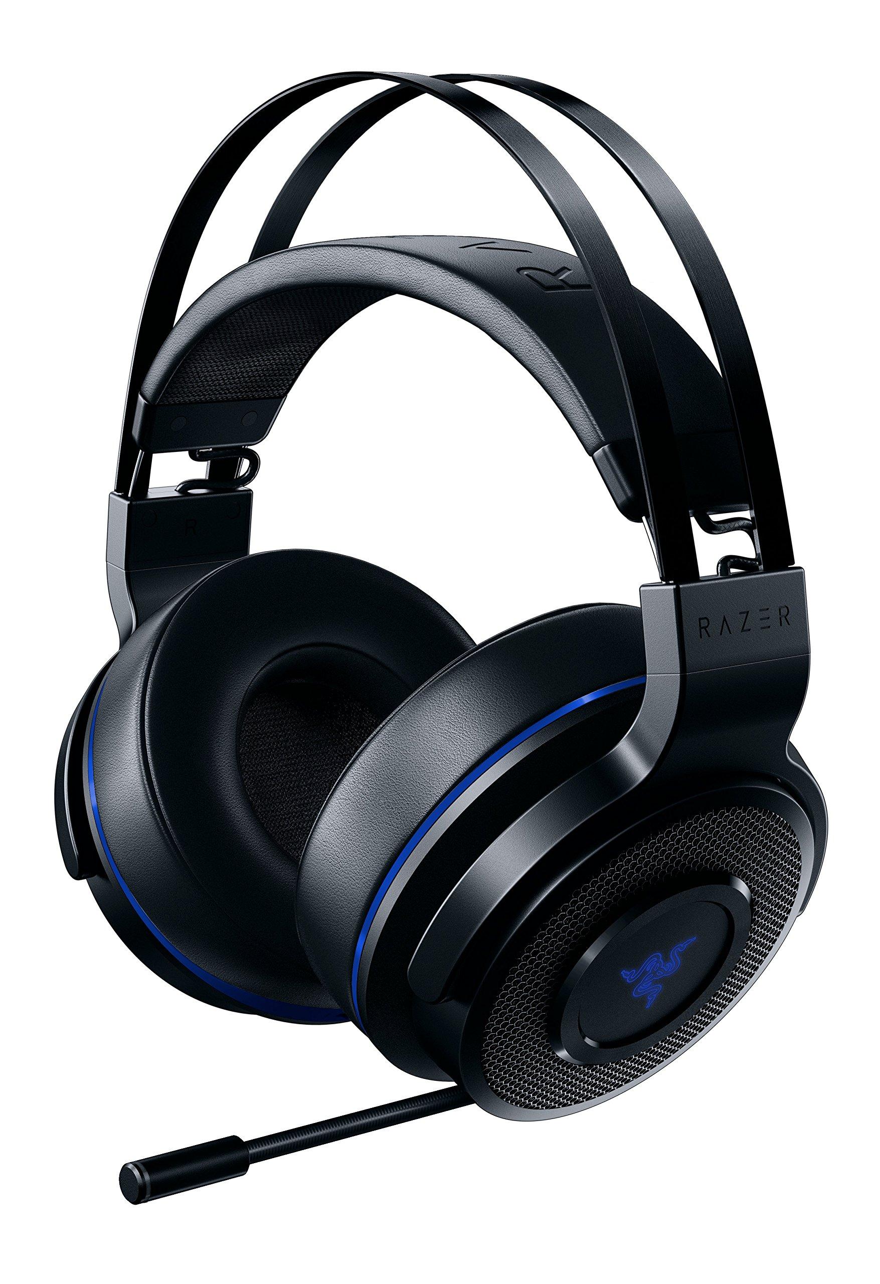 

Razer Thresher PS4 PS5 Compatible Dolby Surround Sound Wireless Headset by Japanese Authorized Black 7.1 7.1ch [Гарантований дистриб’ютор] чорний