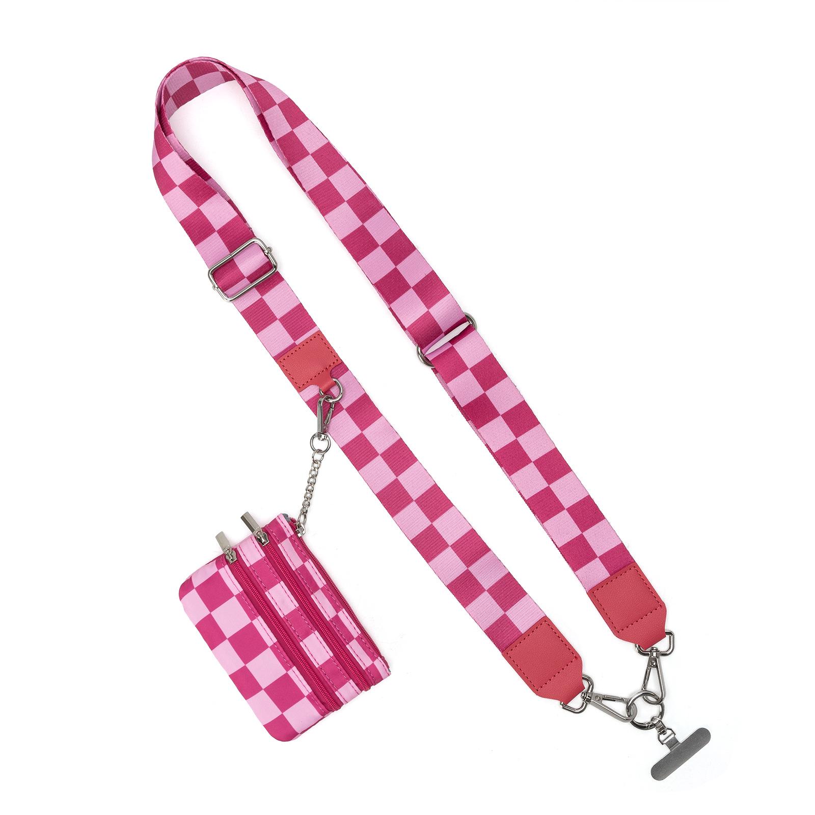 

Hot-Selling Mobile Phone Lanyard: Wide Shoulder Strap Coin Purse with Detachable Hand-Held Rope