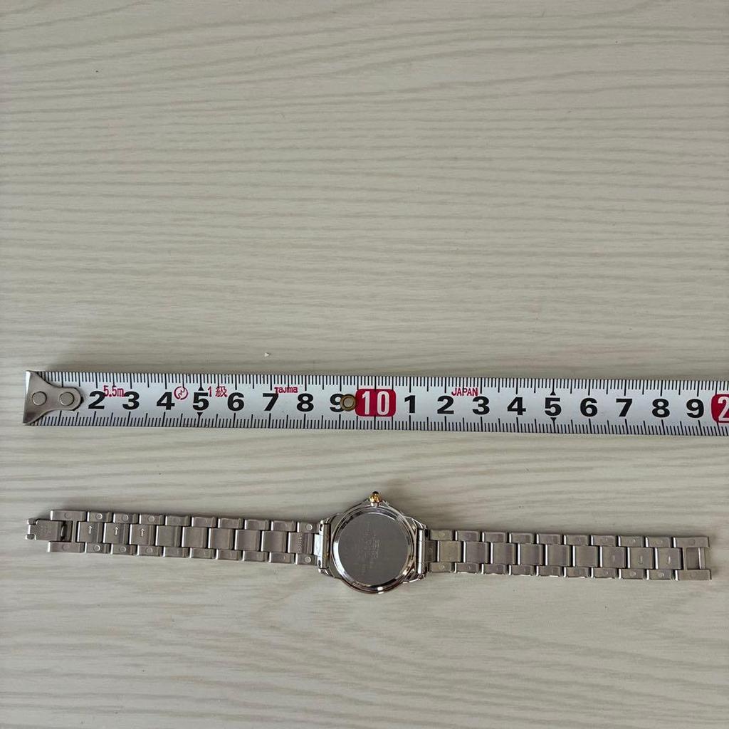 Used SEIKO PRESAGE Ladies Quartz Watch, Bi-Color, Working