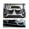 Grille de Pare-chocs Avant en Maille pour Feux de Brouillard Compatible avec BMW Série 3 Série 4, Modèles Performance M3 F80 M4 F82 F83, Pièce Extérieure de Remplacement Direct