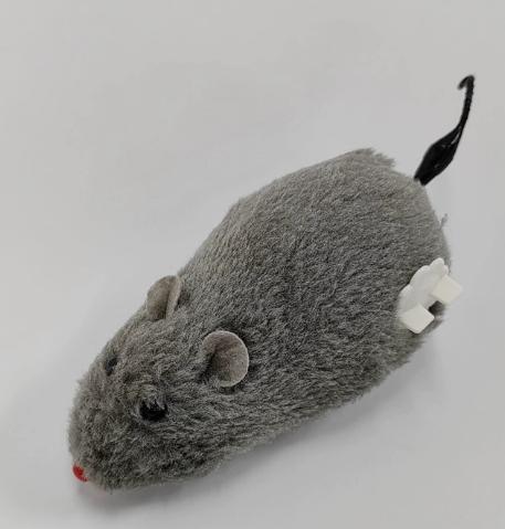 1Pc Funny Lifelike Plush Mouse Running Rat Toy for Cats Dogs Tail Mouse Pets Kids Random Color