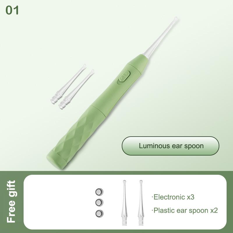 

Luminous Ear Scoop Stainless Steel Ear Scoop With Led Light Ear Cleaner Ear Picking Tool Visual Children Ear Wax Remover Care