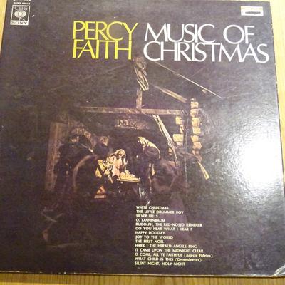 LP Record PERCY FAITH & HIS ORCHESTRA & CHORU - Music Of Christmas SONX60018 CBS/SONY 1969 Japan Folk Used