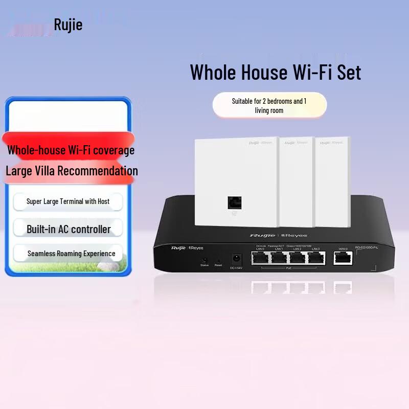 Ruijie Whole-Home WiFi Mesh Networking Kit