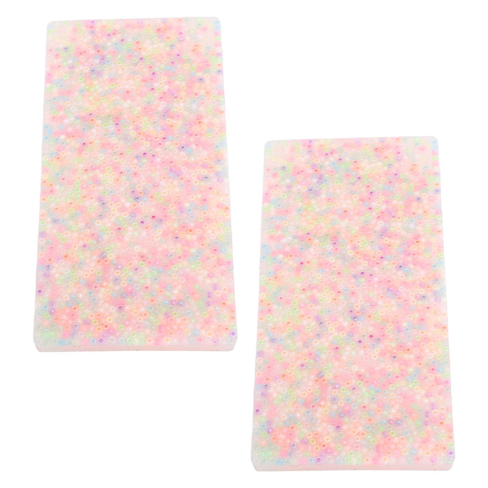 

2 шт. игрушка для ковыряния кожи, сенсорная игрушка для снятия беспокойства, расслабляющая силиконовая подушечка для ковыряния, для минимизации грызения ногтей