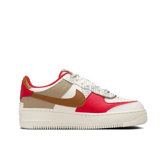 Nike Wmns Air Force 1 Shadow 'Phantom Fire Red Khaki' HQ3400-030