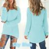 Womens Clothes Autumn and Winter Sweaters Casual Long Sleeve Sweaters Ladies O-neck Shirts Cotton Pullover Loose Sweaters