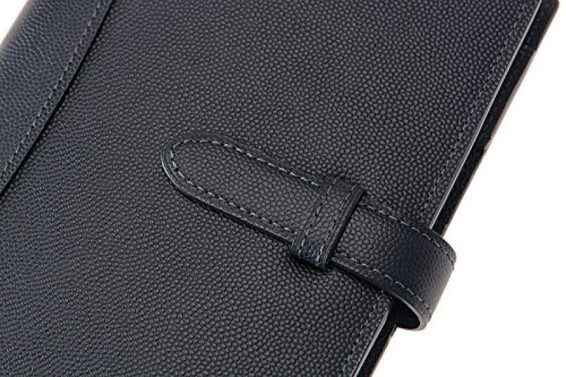 Notebook 21mm Perlanera Stationery 8438 X [Kiplis] (Bible, Ring) - - (Navy Chocolate)