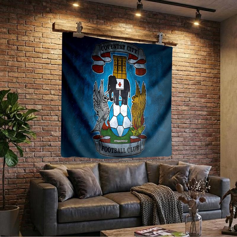 1PC Vasco Da Gama Crest Tapestry, Unique Design Tapestry, Wall Decor for Bedroom,Livingroom, Playroom,Heartwarming Fan Holiday Gifts