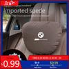 BACL9 New For Car Headrest Neck Support Seat Lumbar Cushion Neck Pillow For BMW M Performance E39 E46 E60 E65 E90 F10 F20 F30 G20
