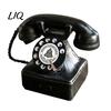 Classic Telephone Decoration Old Ornaments, Mini Retro Desk Phone, Vintage Photography Prop Phone Landline Resin Decorative Nostalgic Home Office