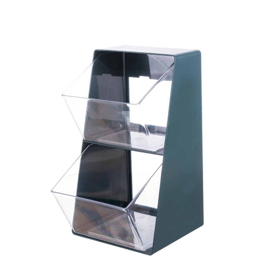 

1 шт. настольный органайзер для чайных пакетиков прозрачный акриловый кофейный капсульный чайная полка офисная кладовая маленькая полка органайзер для чайных пакетиков закуски