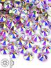Rhinestones, 80 g, 1440 pcs, multicolour