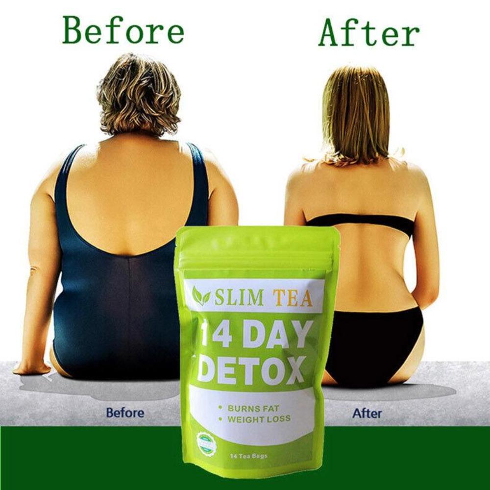 Bio 14-Tage Detox-Tee – Premium Fatburner & Schlankheits-Gewichtsverlust-Mischung