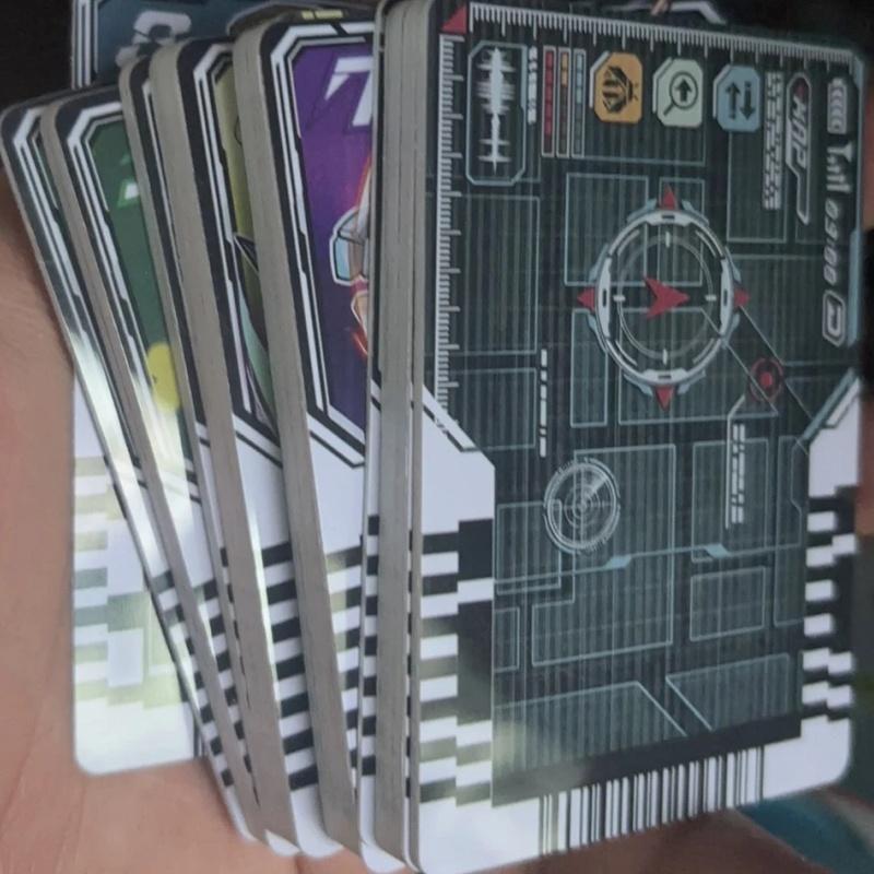 Anime Kamen Rider Gotchard Series Part 1-19 Self-Made Adhesive Card Can Linked To Dx Waist Belt Driver Collection Card Gift Toy