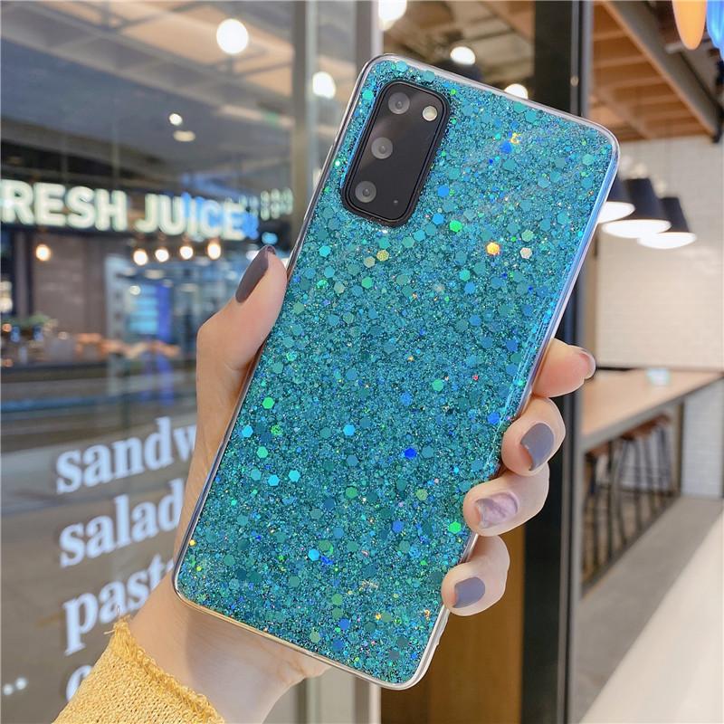Samsung S11FE mobile phone case sequin glitter s11ultraA11/A11 Epoxy S11 +/A11 protective case