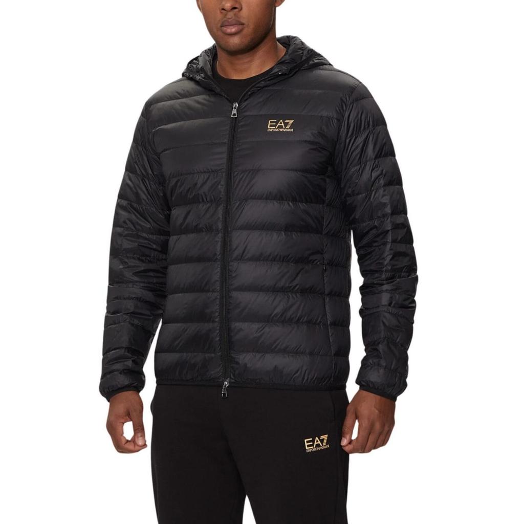 Ea7 EMPORIO ARMANI Pikowana Kurtka z Kapturem 8NPB24-PNGPZ-0208