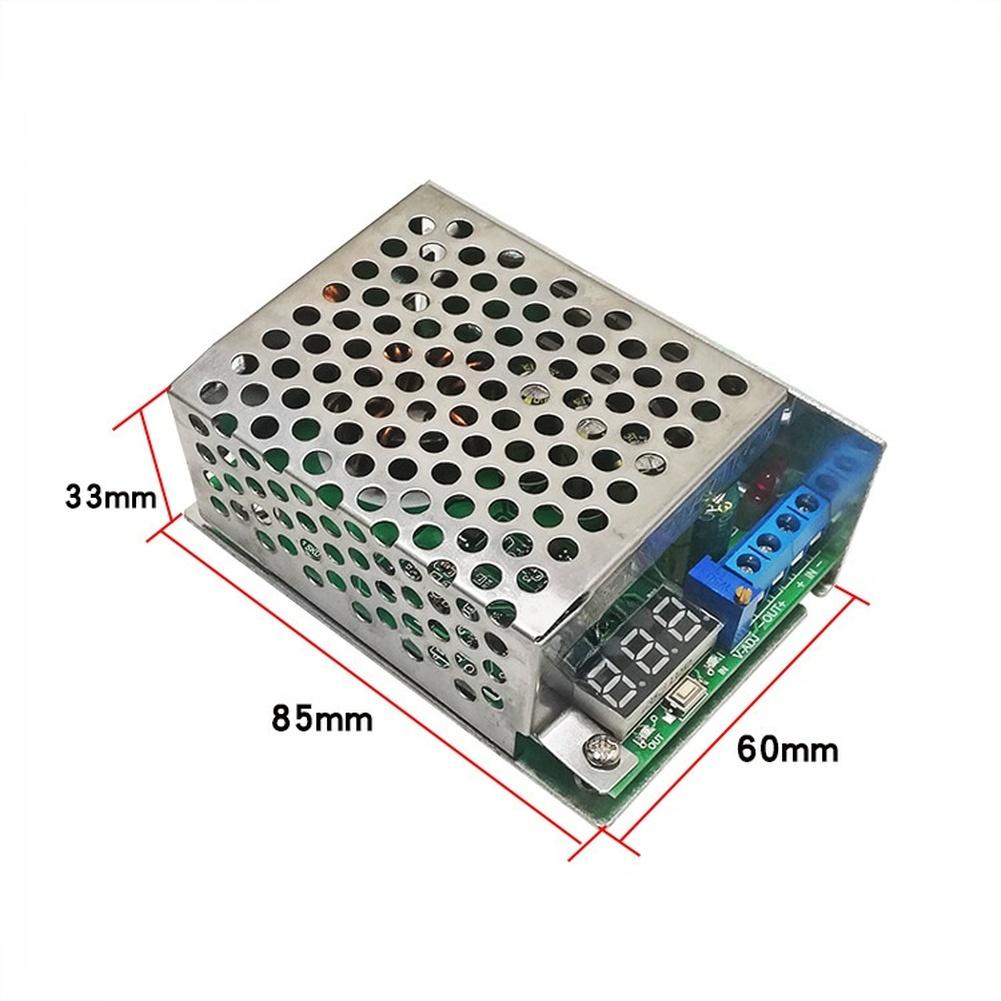 150W 8A Boost Module Car Power Supply Module DC 12V–32V Step-Up To 12V–46V Features A Clear Digital Screen To Monitor Input