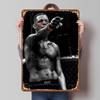 Nate Diaz Fighter Portrait Boxer Poster Boxing Metal Signs Home Decorations Custom Tin Plates for Wall Art Decoration Man Cave