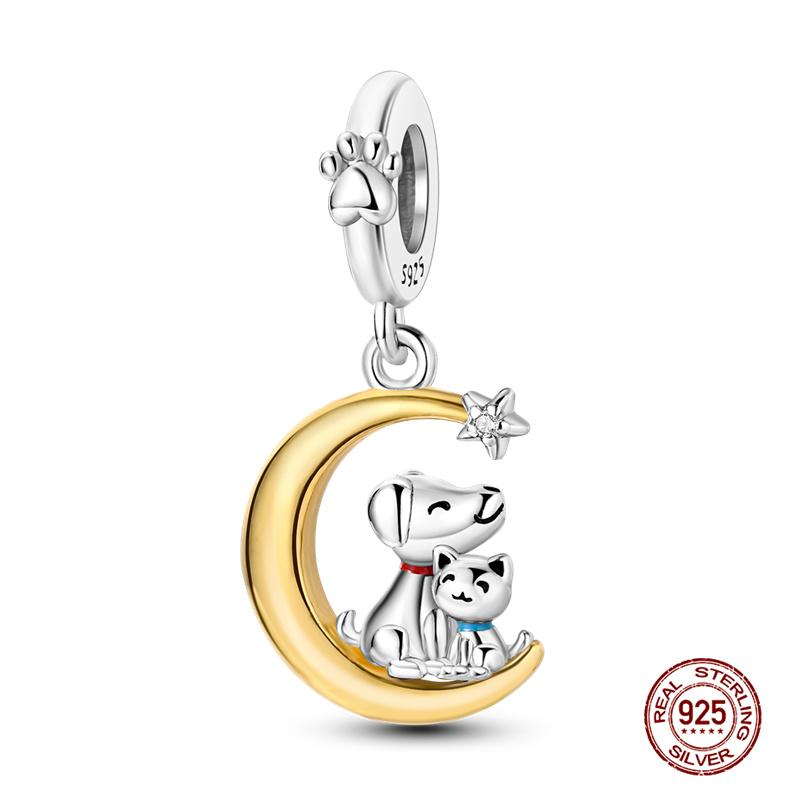 New In Animal Series Charms Series Copper Charms Beads Fits Original 3Mm Women'S Bracelets Beads Women Diy Fine Jewelry Gift