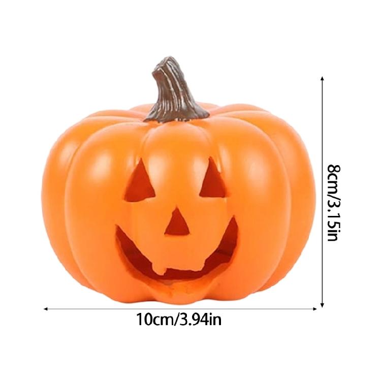 Halloween Themed Resins Pumpkin Incenses Cone Holders Scented Diffuser For Table Decorations And Festives Atmospheres